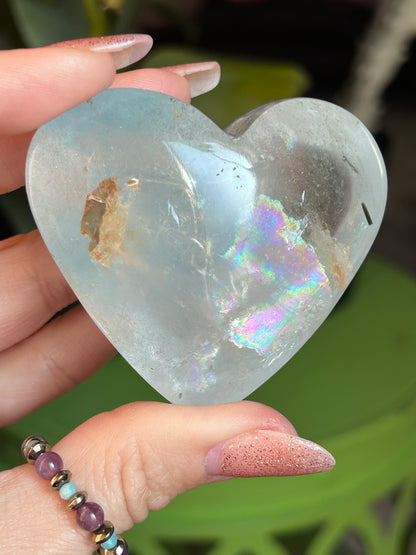 Blue Topaz Heart