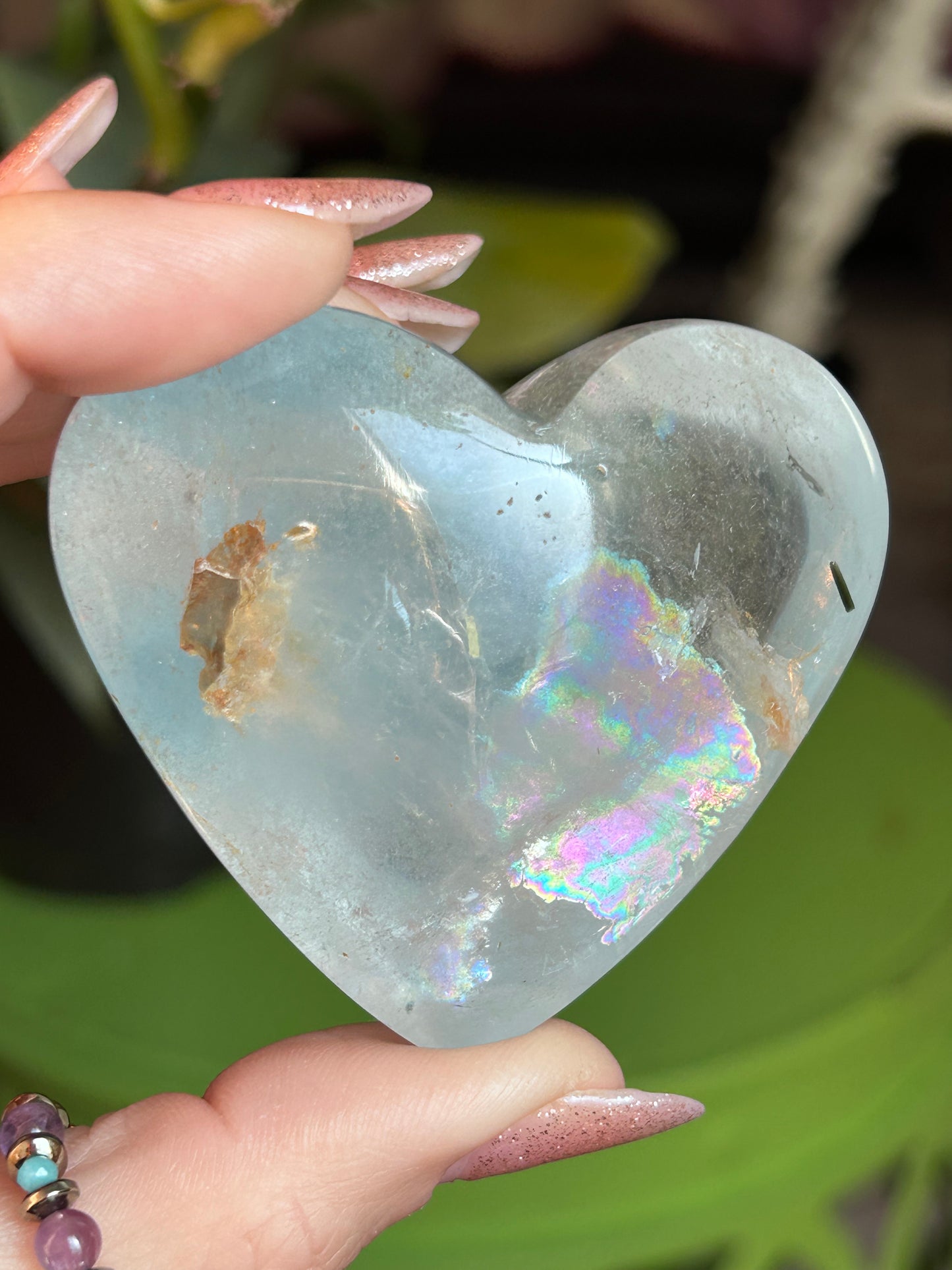 Blue Topaz Heart