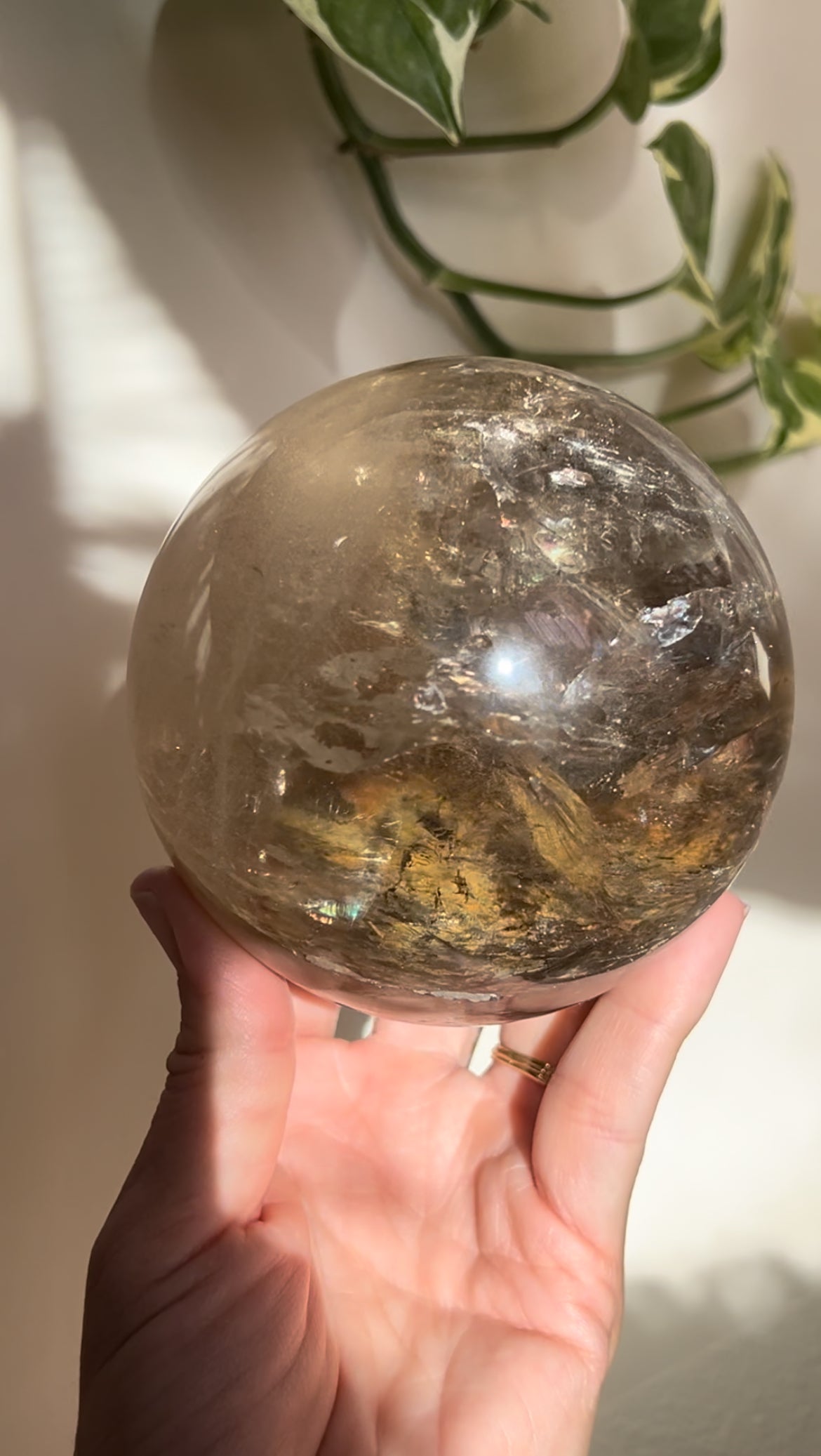 Smoky Quartz sphere