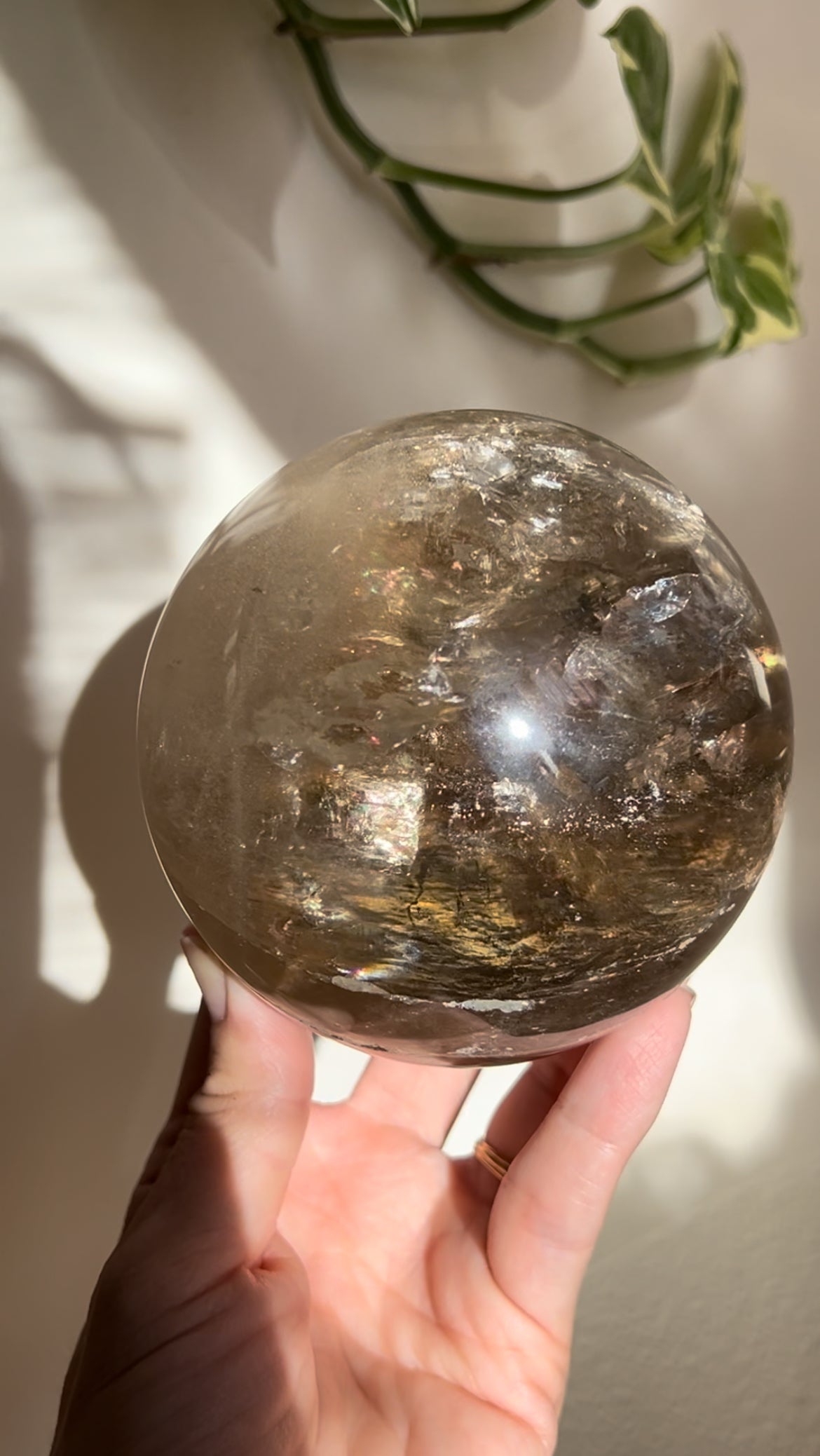 Smoky Quartz sphere