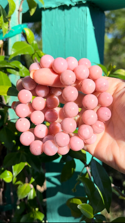 Peruvian Pink Opal bracelets