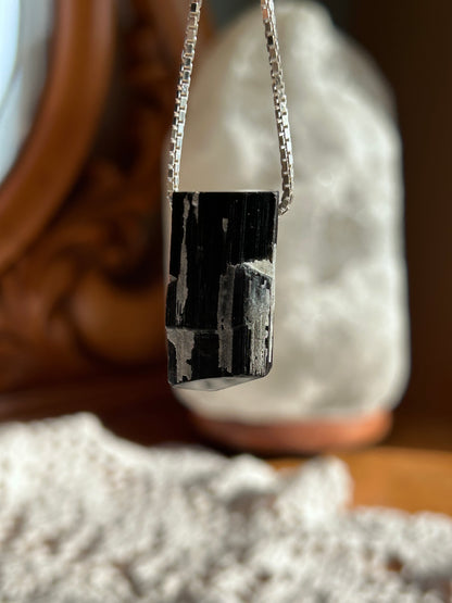 HQ Black Tourmaline pendant