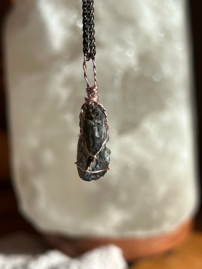 Moldavite pendant