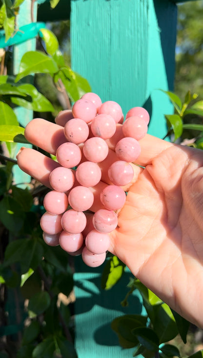 Peruvian Pink Opal bracelets