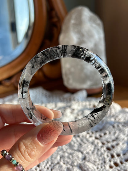 Rutilated Quartz bangle