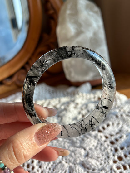 Rutilated Quartz bangle