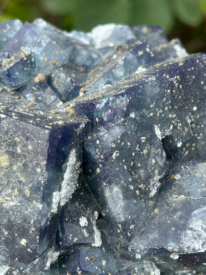 Nigerian Fluorite with Pyrite