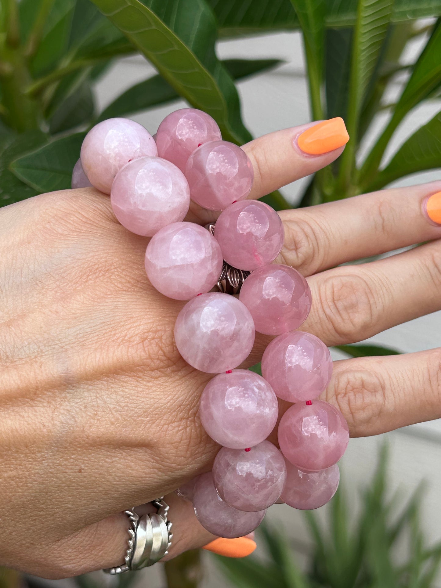 Madagascar Rose Quartz bracelet