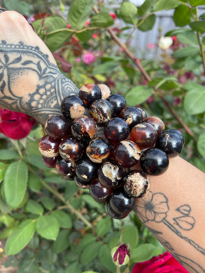 20mm bead Sumatran Amber bracelets