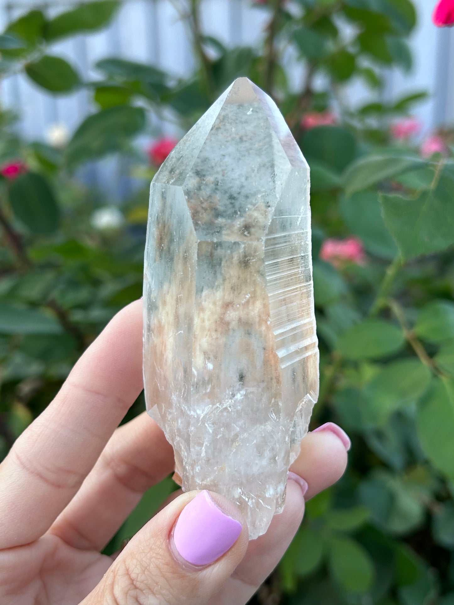 Lodolite/ Green Lemurian from Minas Gerais