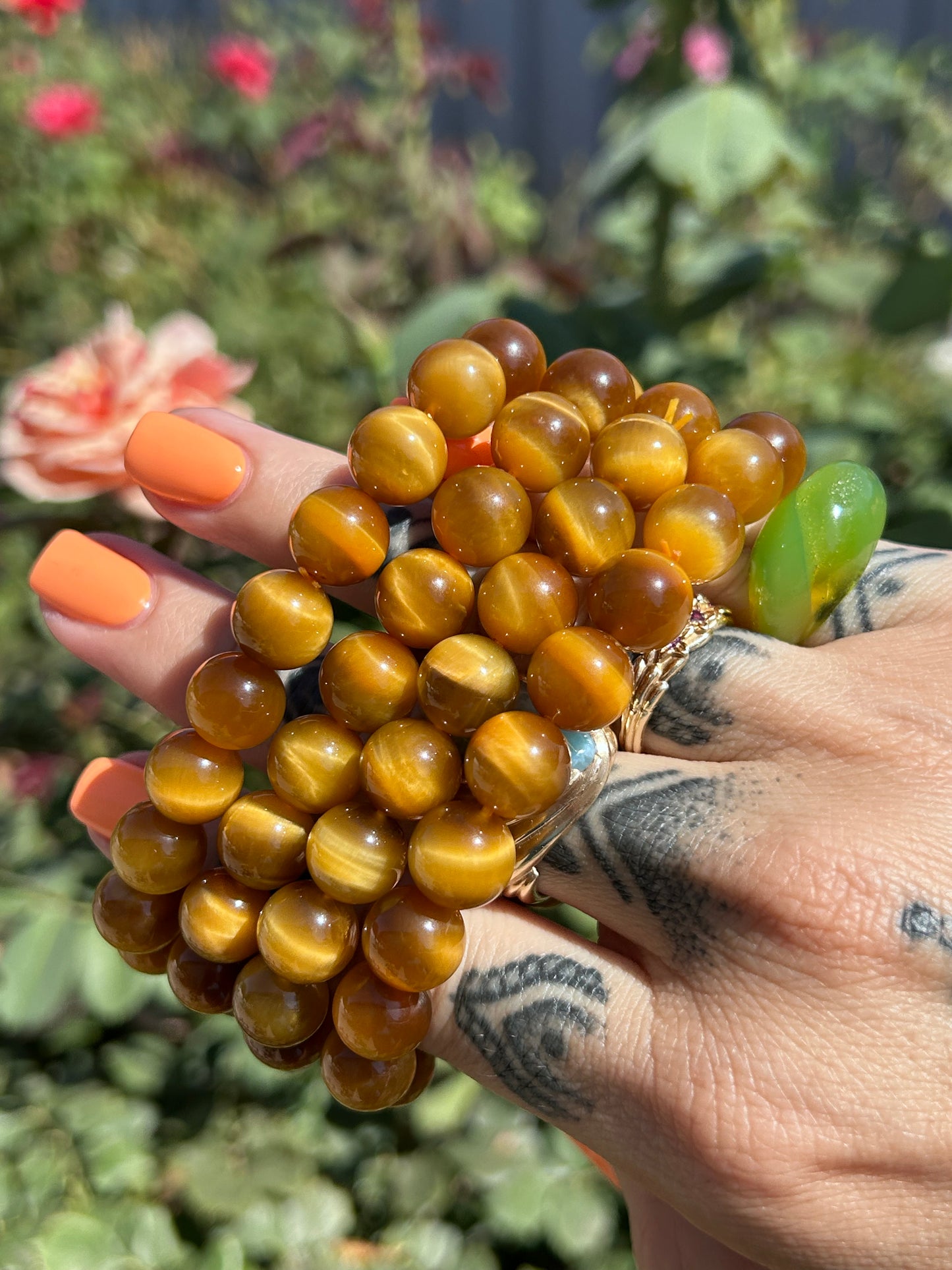 Golden Tigers Eye bracelet