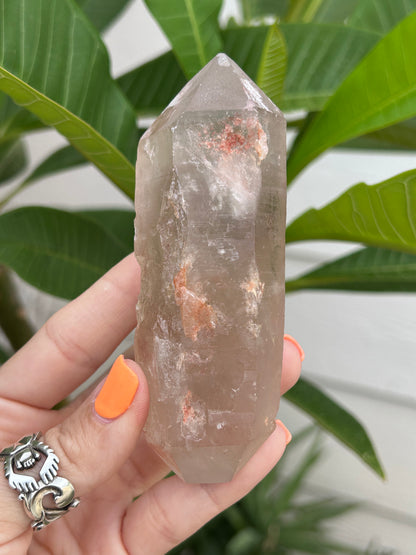 Double terminated Smoky Lemurian from Minas Gerais