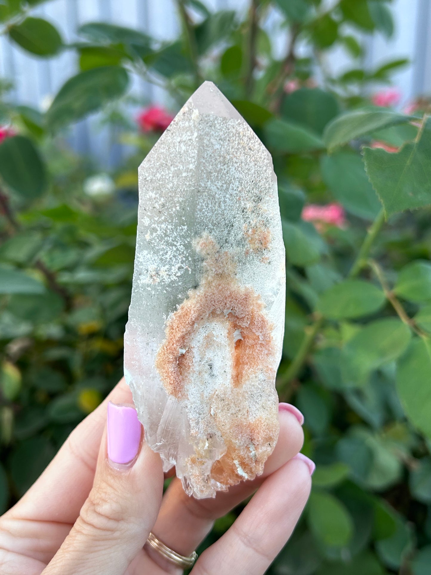 Lodolite/ Green Lemurian from Minas Gerais