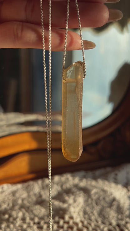 Congo Citrine pendant