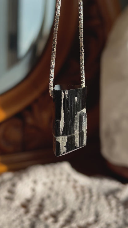 HQ Black Tourmaline pendant