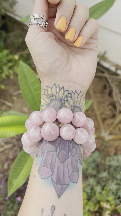 Madagascar Rose Quartz bracelet