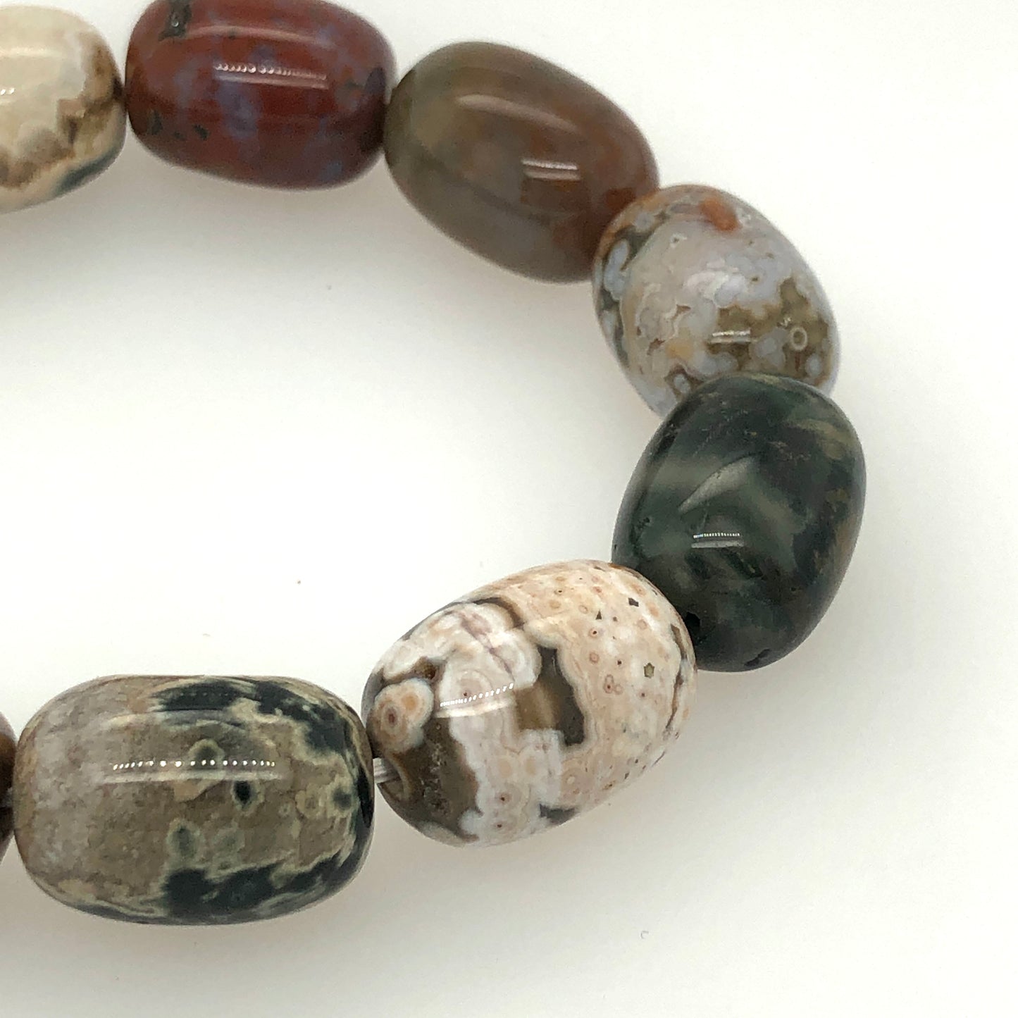 Ocean Jasper Beaded Bracelet