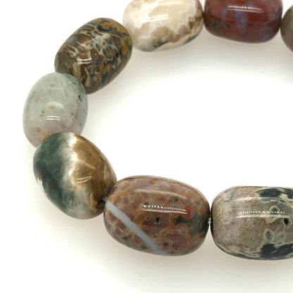 Ocean Jasper Beaded Bracelet